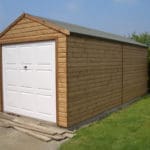 single-wooden-garage